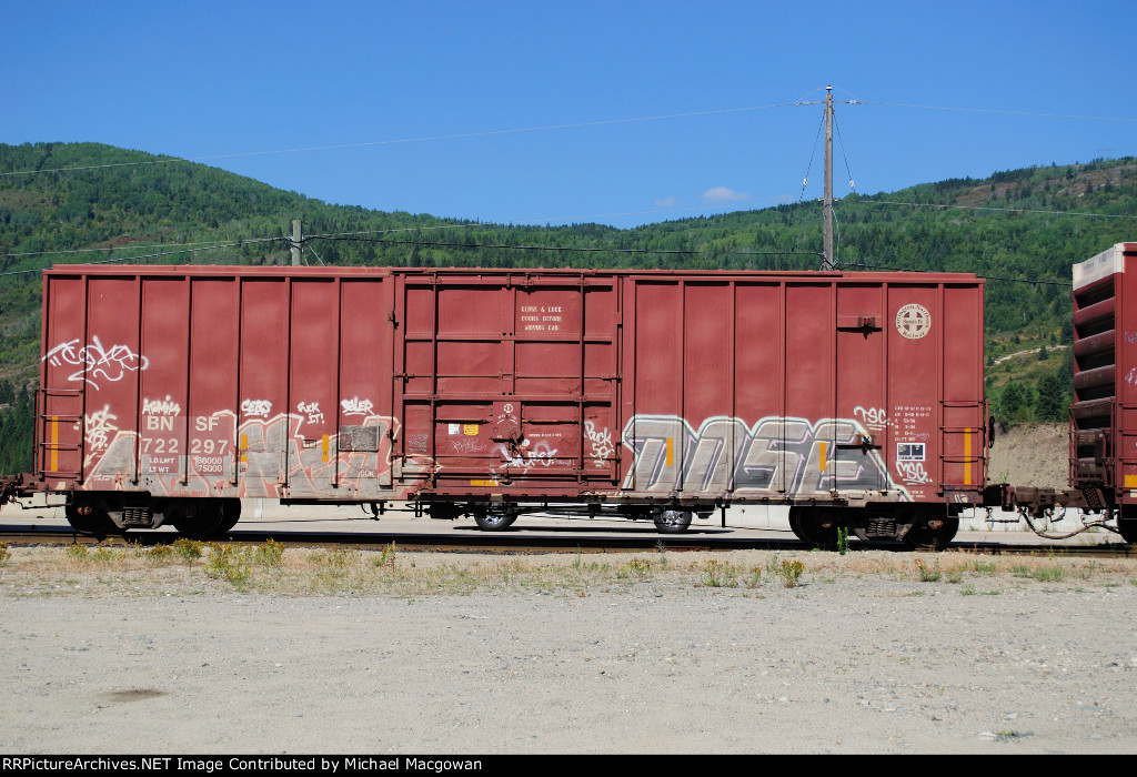 BNSF 722297 side A